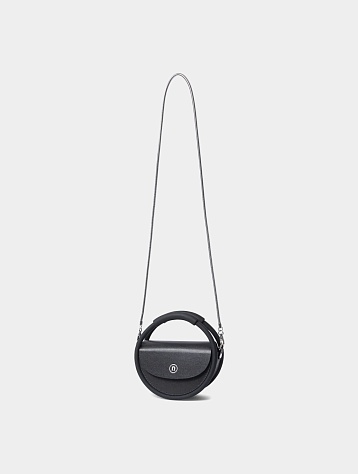 Сумка nana-nana Hoop Mini Recycled Leather Bag Black