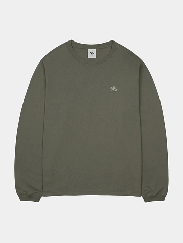 Лонгслив SAN SAN GEAR Logo L/S Khaki