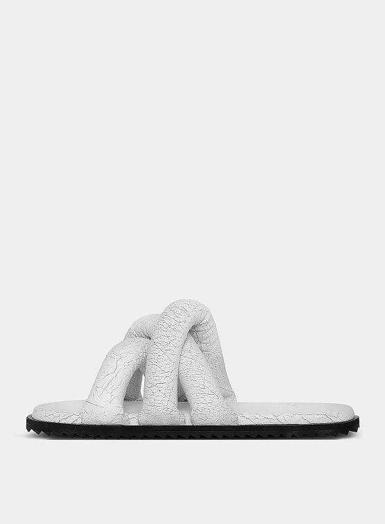 Сланцы YUME YUME Studio Slow EXCLUSIVE Tyre Slide Cracked White