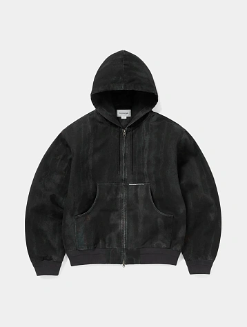 Бомбер thisisneverthat Blurred Jacket Black