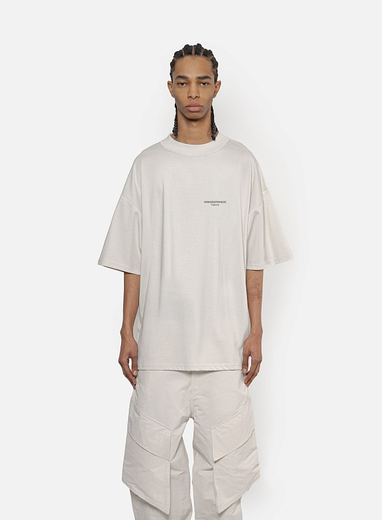 Футболка ARNODEFRANCE 'CITY' Dirty White