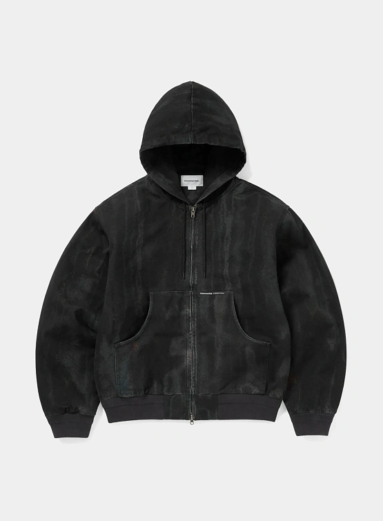 Бомбер thisisneverthat Blurred Jacket Black