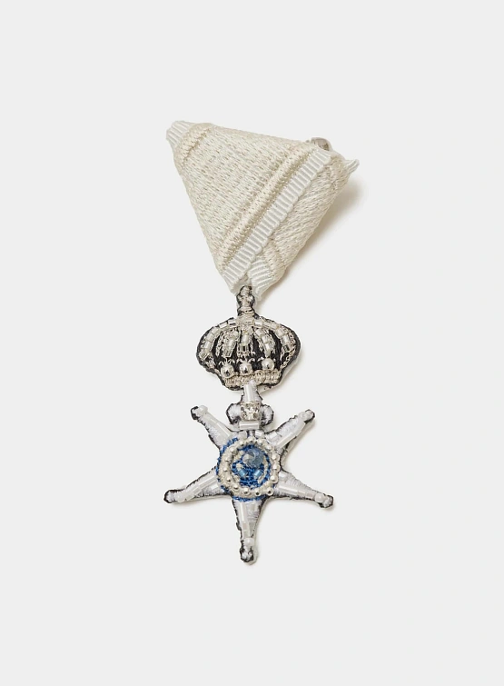 Женская брошь UNDERCOVER Star Off White