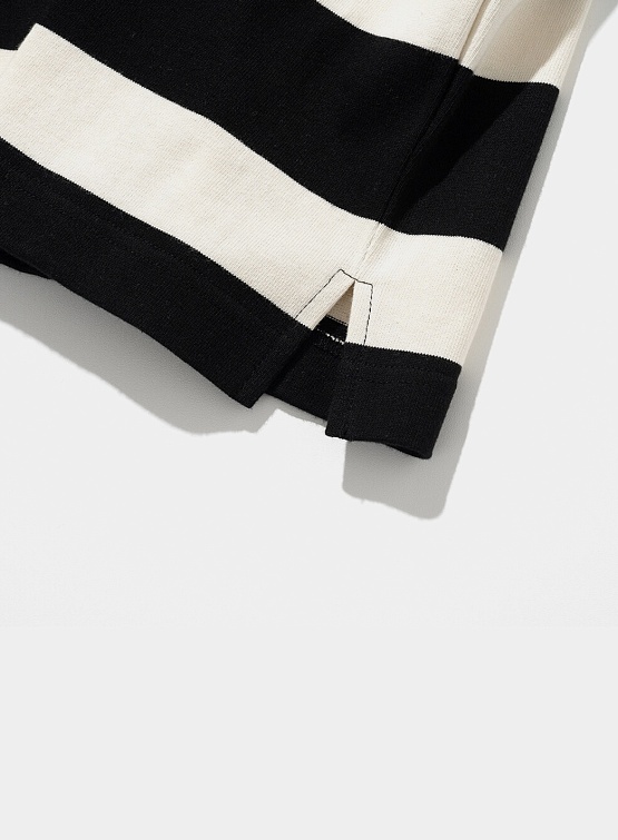 Лонгслив Uniform Bridge Naval Stripe L/S Tee Black