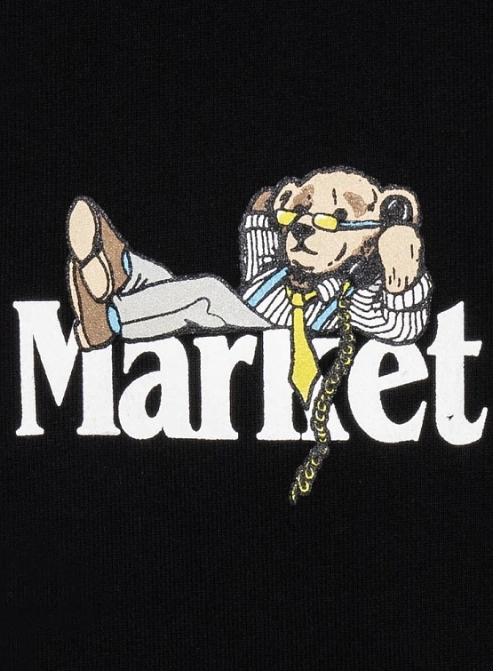 Худи MARKET Better Call Bear Hoodie Black