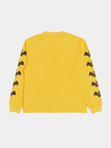 Лонгслив Heresy Bats Yellow