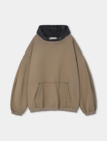 Худи ANGLAN Valley Layered Hoodie Beige
