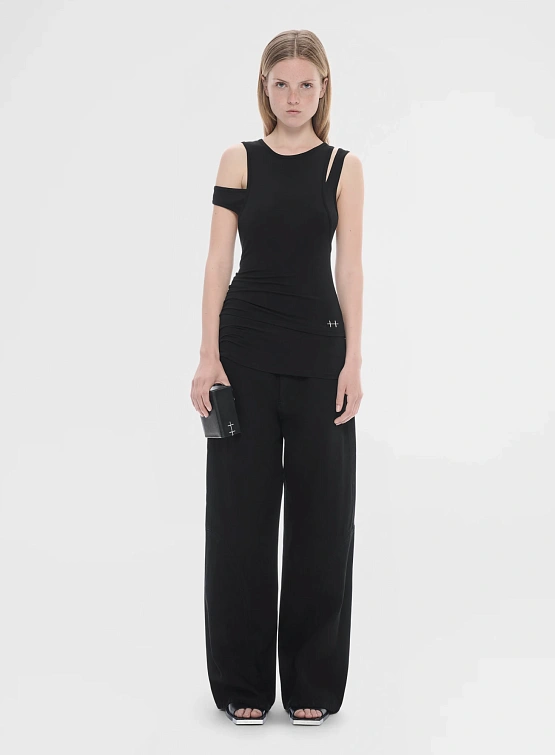 Женский топ HELIOT EMIL Eudaimonia Tank Top Black