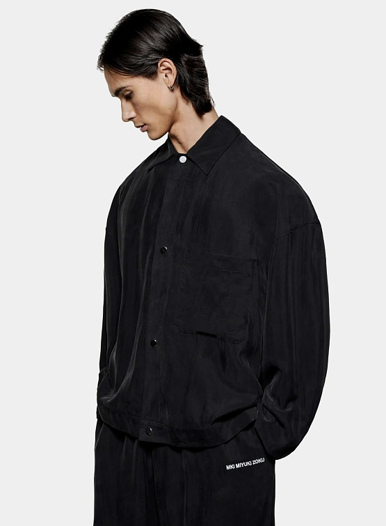 Овершот MKI MIYUKI ZOKU Sandwash Cupro Trucker Black