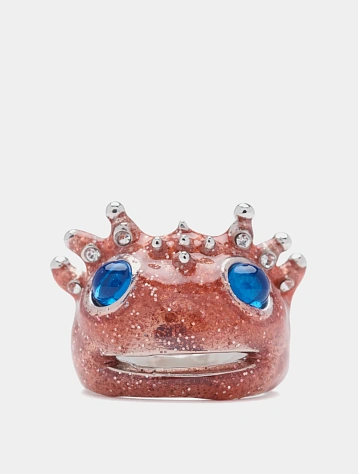 Кольцо Collina Strada Axoltl Rose Glitter