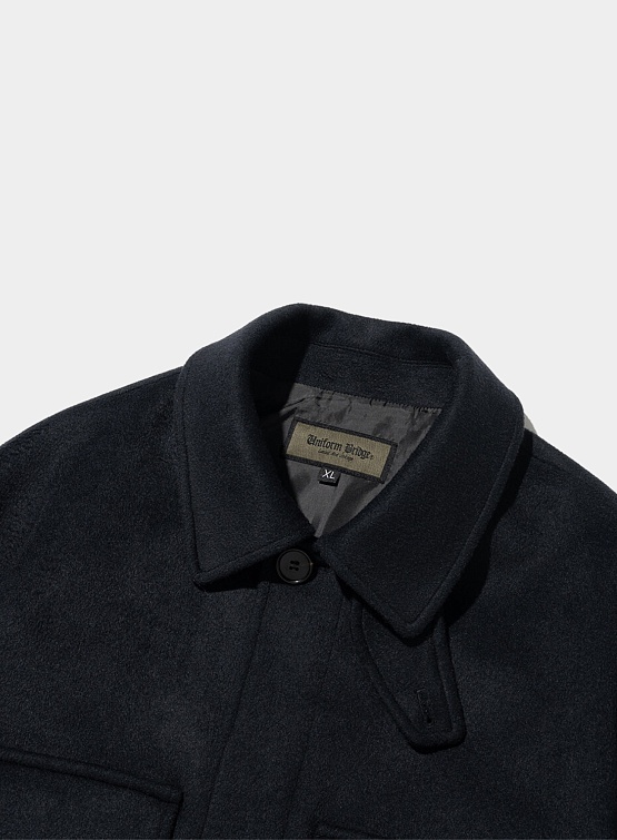 Куртка Uniform Bridge Pocket Wool Short Coat Dark Navy