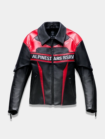 Кожаная куртка ALPINESTARS RSRV Hagaze Black/Red