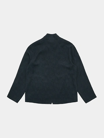 Куртка AMOMENTO High Neck Zip-Up Blouson Dark Navy