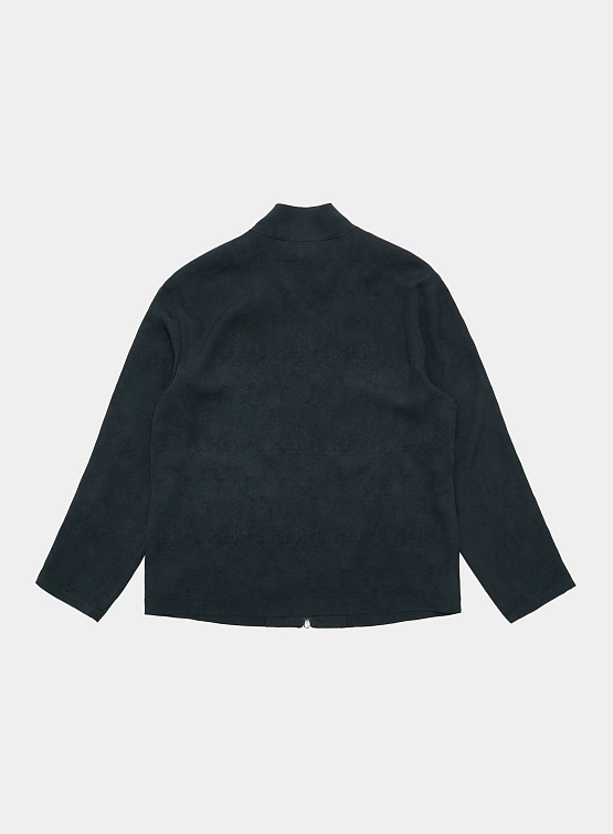 Куртка AMOMENTO High Neck Zip-Up Blouson Dark Navy