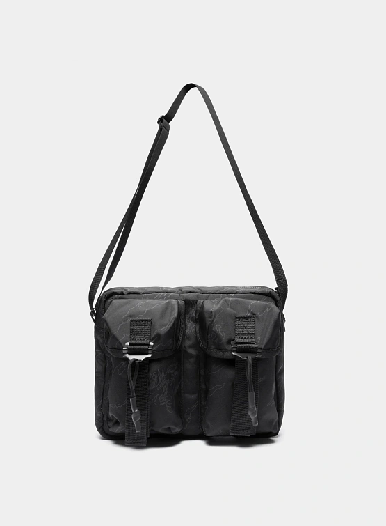 Сумка MAHARISHI 1532 Camo M.A.L.I.C.E. Cross Body Black