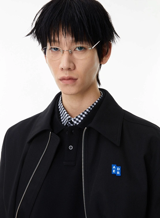 Овершот ADERERROR Sig; BL Tag Jacket 01 Black
