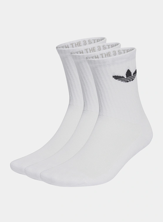 Носки adidas Originals Tre Crw Cush3PP White