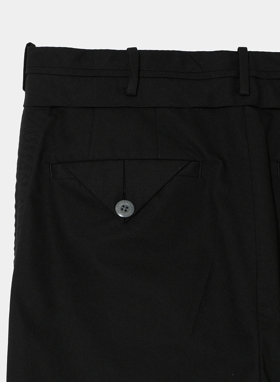 Брюки UNDERCOVER Pleated Trousers Black