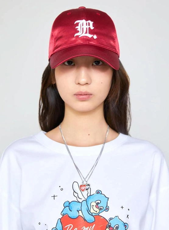 Кепка LMC Gothic Satin 6 Panel Cap Burgundy