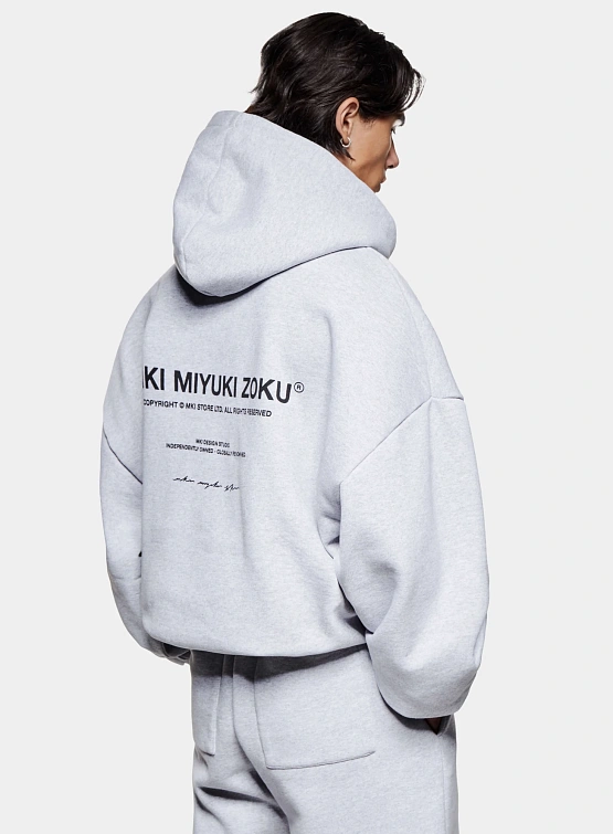 Худи MKI MIYUKI ZOKU Design Studio Grey