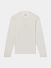 Лонгслив C.P. Company 1020 Jersey Logo Gauze White