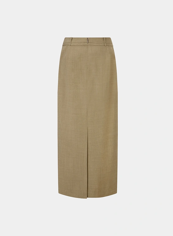 Женская юбка LE17SEPTEMBRE Pencil Midi Beige