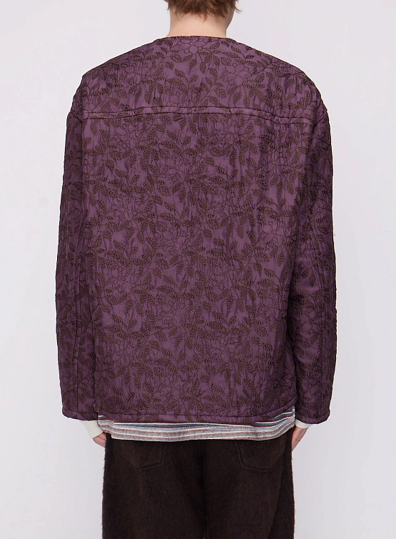 Стеганая куртка Song for the Mute Unisex Oversized Liner Purple