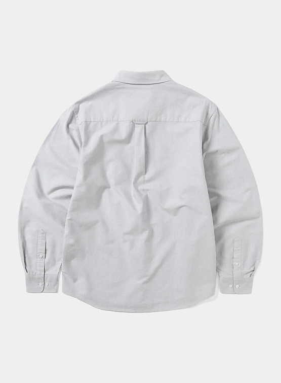 Рубашка thisisneverthat T-Logo Oxford Shirt Grey