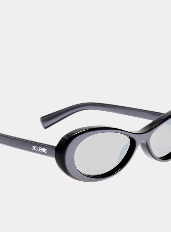 Очки JACQUEMUS Nuvola Metallic Gunmetal
