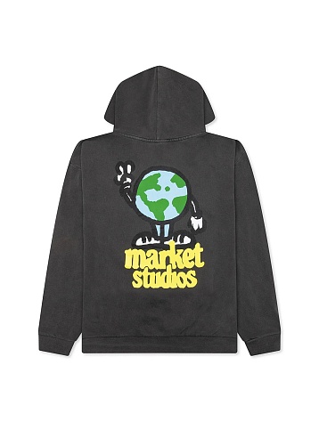 Худи MARKET World Peace Hoodie Ash Heather