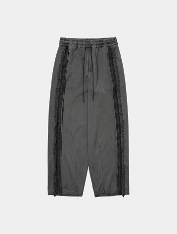 Брюки AJOBYAJO Lace Trimming Track Charcoal