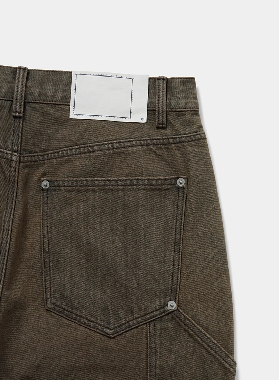 Джинсы thisisneverthat Double Knee Brown