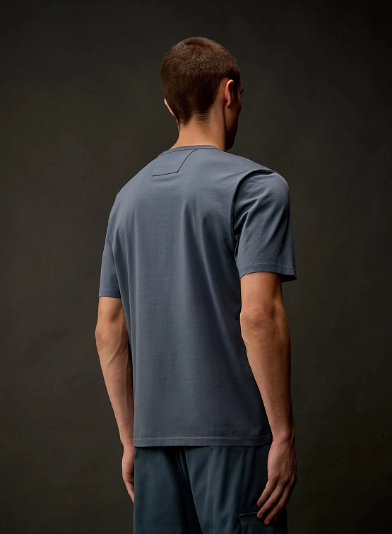 Футболка C.P. Company Metropolis Series Mercerised Orion Blue