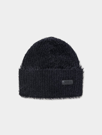 Шапка JUUN.J Hairy Beanie Black