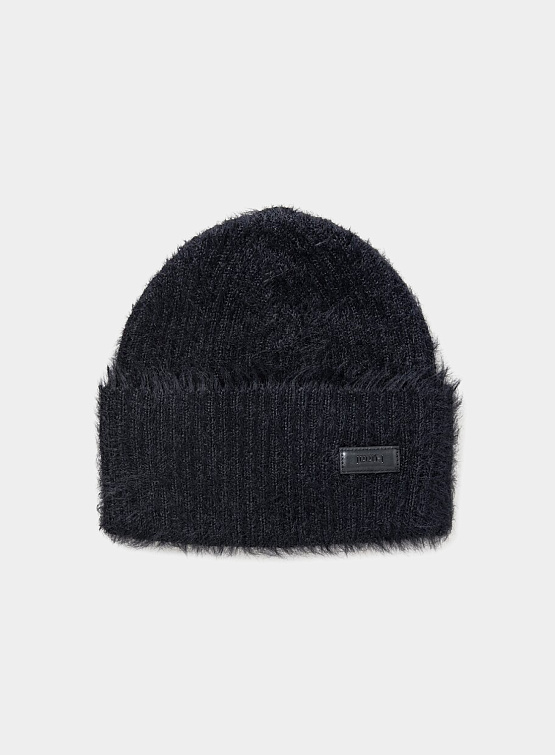 Шапка JUUN.J Hairy Beanie Black