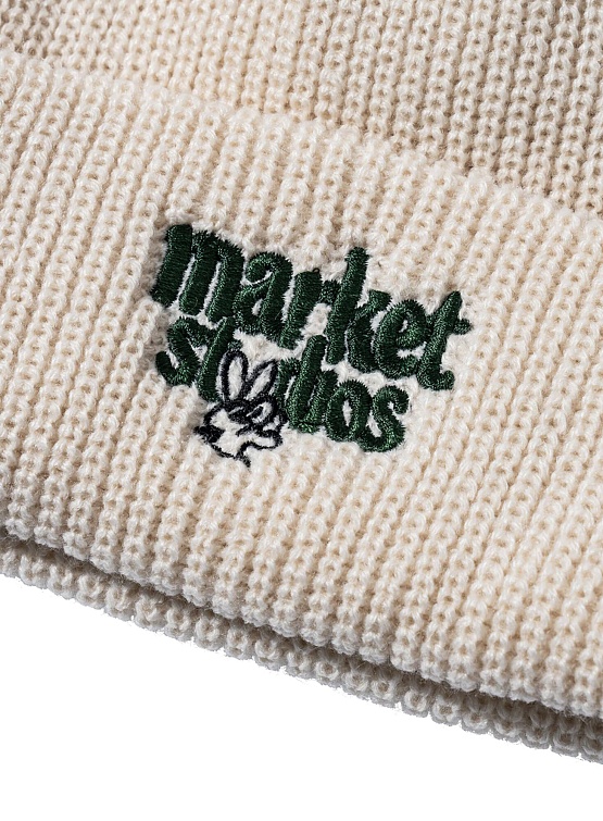 Шапка MARKET Studios Beanie Ecru