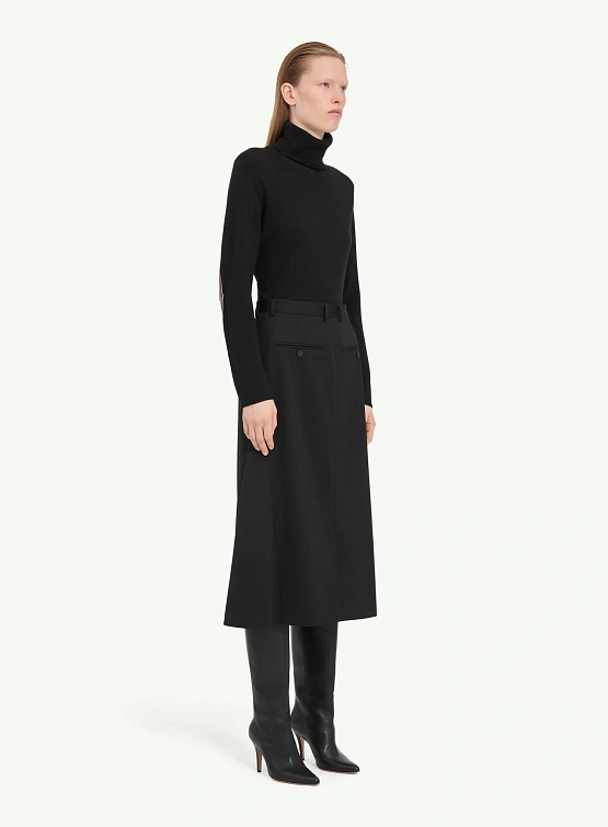 Женская юбка MM6 Maison Margiela Tailored Midi Black