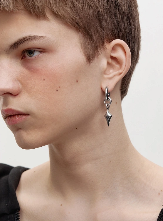 Серьги OMUT Winking Diamond