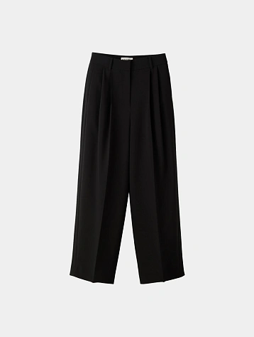 Женские брюки Recto Double Pleated Wide Black