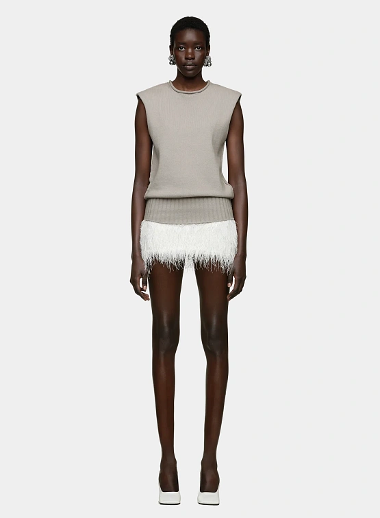 Жилет entire studios Burns Knit Middle Grey