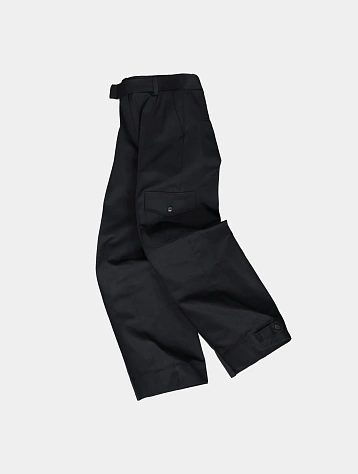 Брюки System Studios Pocket Pants Black