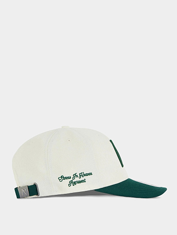 Кепка Represent Clo Initial Cap Cream/Racing Green