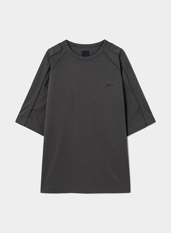 Футболка JUUN.J Racer Detail T-Shirts Grey