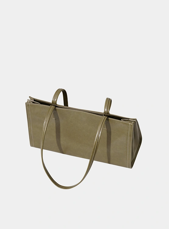 Женская сумка STAND OIL Oblong Bag Basil