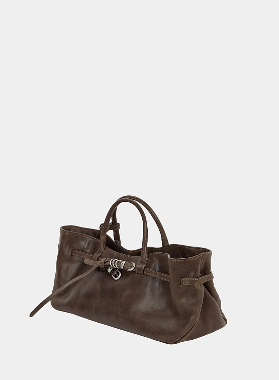 Женская сумка MARGESHERWOOD Grandma Used Washed Brown Pullup