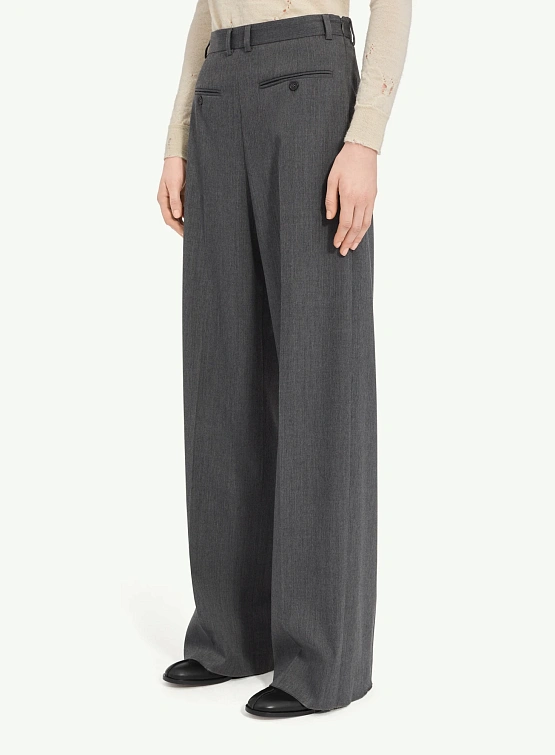 Женские брюки MM6 Maison Margiela Voluminous Grey