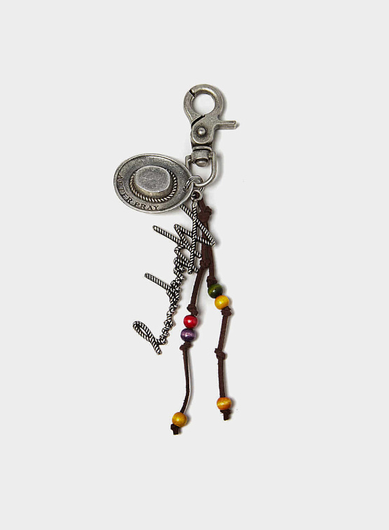 Брелок AFTER PRAY Rope Lettering Logo Keyring Silver