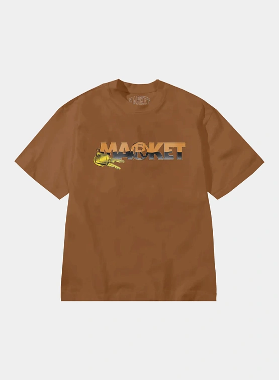 Футболка MARKET TURN TO START T-SHIRT Cappuccino