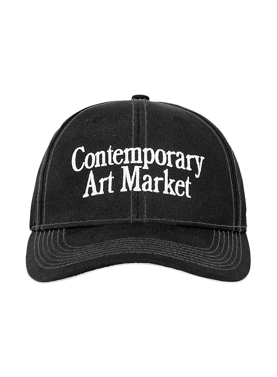 Кепка MARKET C.A.M. 6 Panel Hat Washed Black