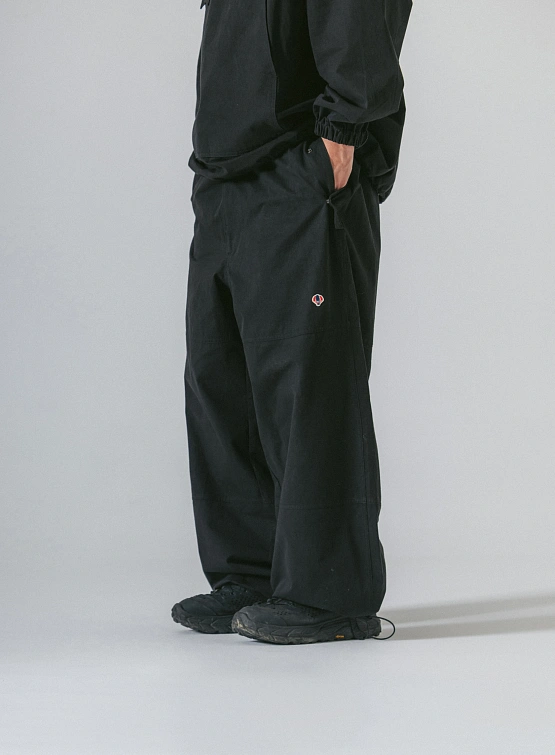 Брюки ANGLAN Advance Wappen String Panel Pants Black